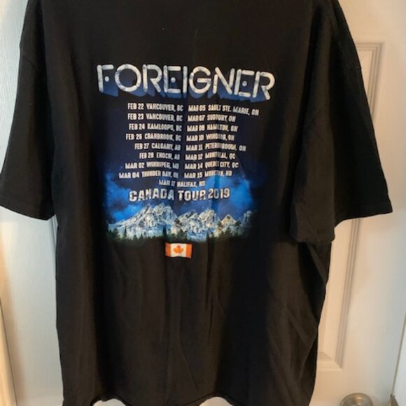 FOREIGNER MENS BAND TEE - Picture 4 of 5